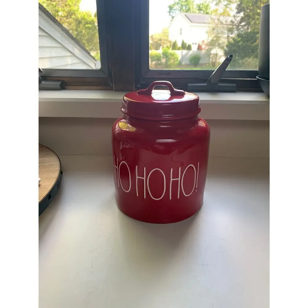 Rae Dunn Ho Ho Ho Canister